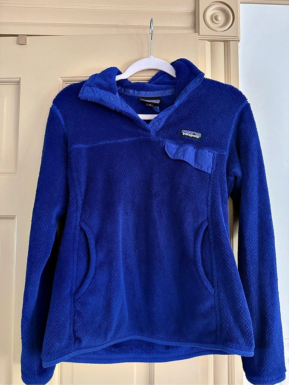 Patagonia Women's Los Gatos Hooded Pullover Blue Medium
